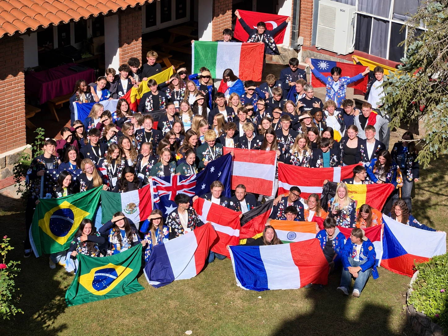 Participantes del Intercambio de Jóvenes de Rotary