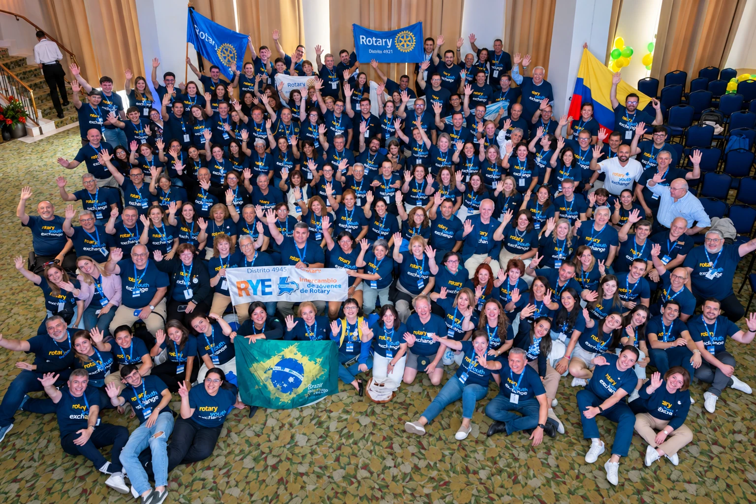 Encuentro de la comunidad de Intercambio de Jóvenes con presencia de LATIR